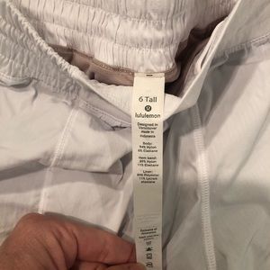 Lululemon running shorts.